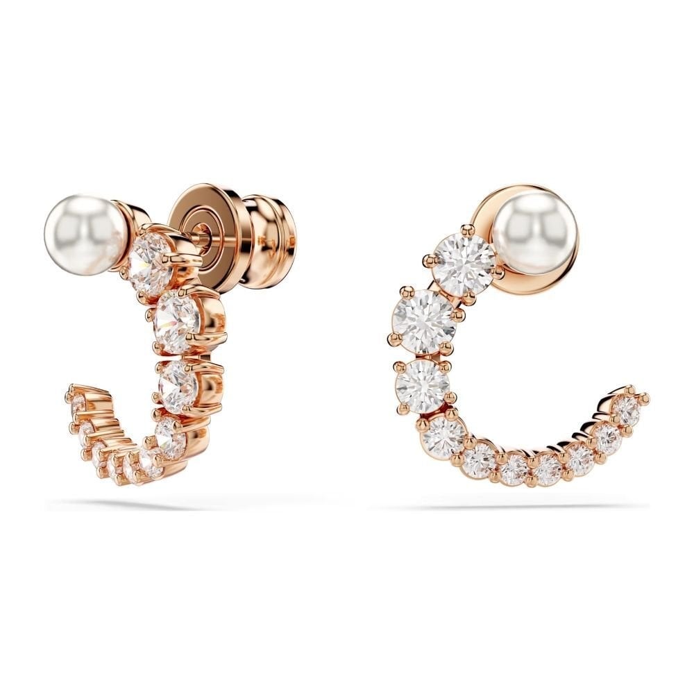 5692264 Swarovski Küpe Matrıx:Pe Stud Whıte/Ros 5692264