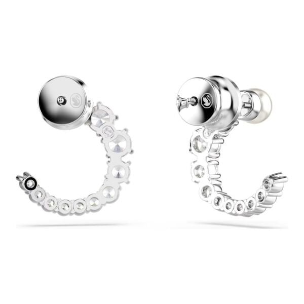 5692260 Swarovski Küpe Matrıx:Pe Stud Cırcle Whıte/Rhs 5692260