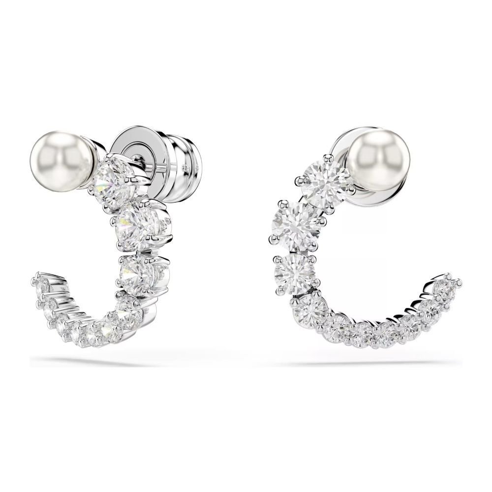 5692260 Swarovski Küpe Matrıx:Pe Stud Cırcle Whıte/Rhs 5692260