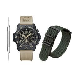 XS.3590.NSF.SET LUMINOX NSF.SET NAVY SEAL FOUNDATION (İsviçre Üretimi Ronda 5030.D Mekanizmalı) Erkek Kol Saati XS.3590.NSF.SET