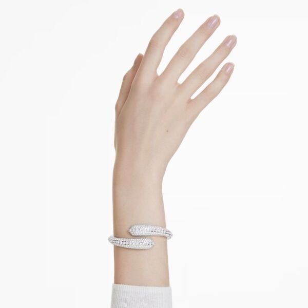 5692106 Swarovski Bilezik Sublıma:Cuff Wv Cry/Rhs M 5692106