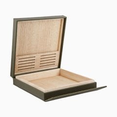 001356 St Dupont Yeşil Seyahat Humidor - Puro Kutusu