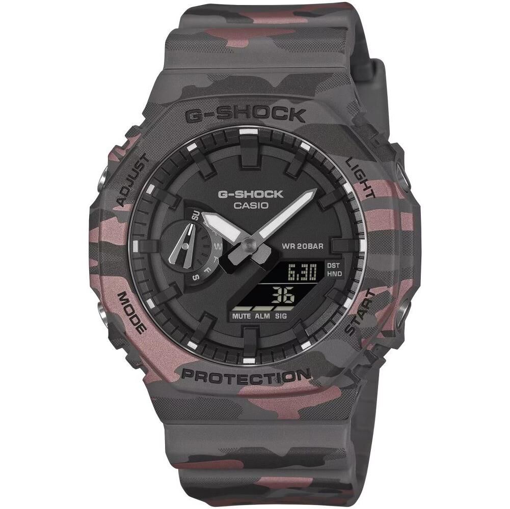 GA-2100CM-8ADR Casio G-Shock Iconic Erkek Kol Saati