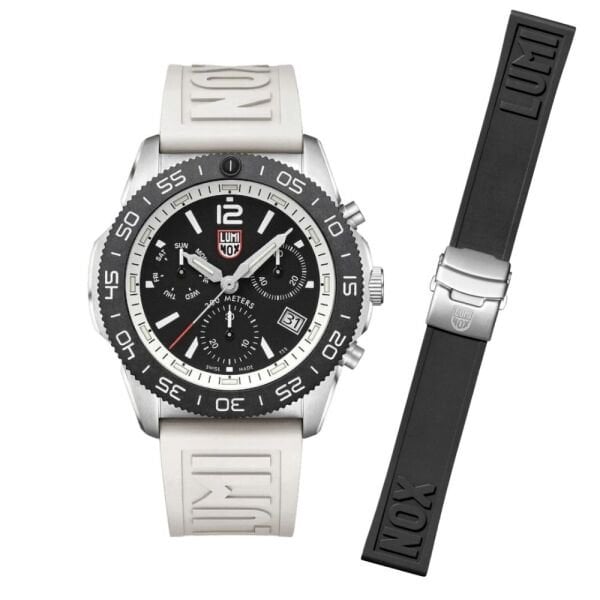 XS.3141.SET LUMINOX SET PACIFIC DIVER CHRONOGRAPH 3140 (İsviçre Üretimi Ronda Z60 Mekanizmalı) Erkek Kol Saati XS.3141.SET