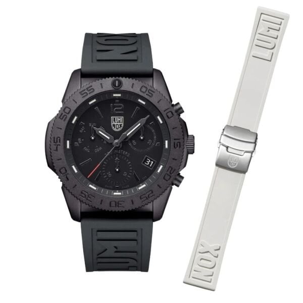 XS.3141.BO.1.SET LUMINOX BO.1.SET PACIFIC DIVER CHRONOGRAPH 3140 (İsviçre Üretimi Ronda Z60 Mekanizmalı) Erkek Kol Saati XS.3141.BO.1.SET