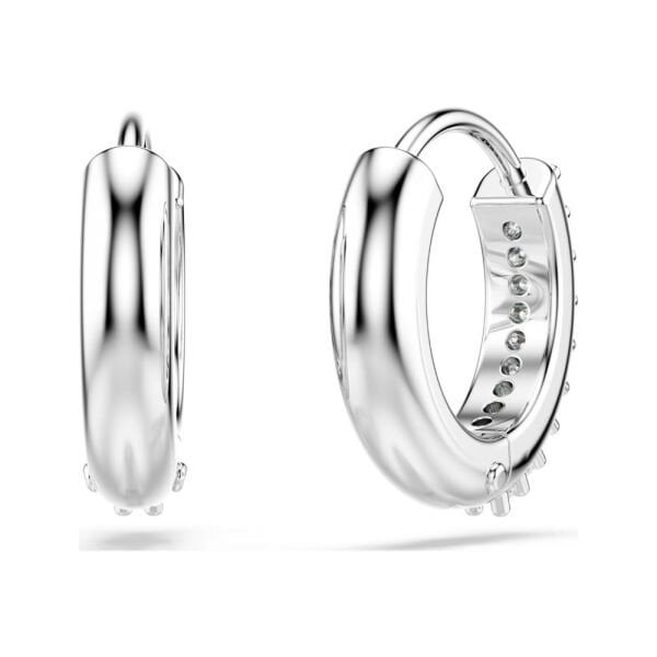 5690670 Swarovski Küpe Matrıx:Pe Mn Hoop Matrıx Whıte/Rhs 5690670