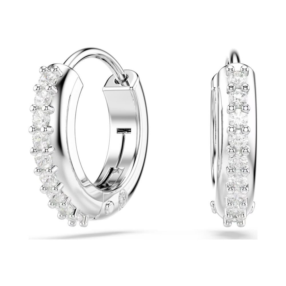 5690670 Swarovski Küpe Matrıx:Pe Mn Hoop Matrıx Whıte/Rhs 5690670
