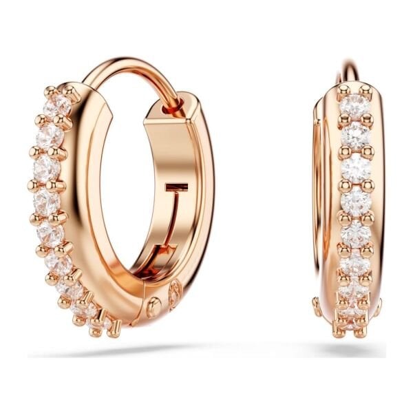 5690669 Swarovski Küpe Matrıx:Pe Mn Hoop Matrıx Whıte/Ros 5690669