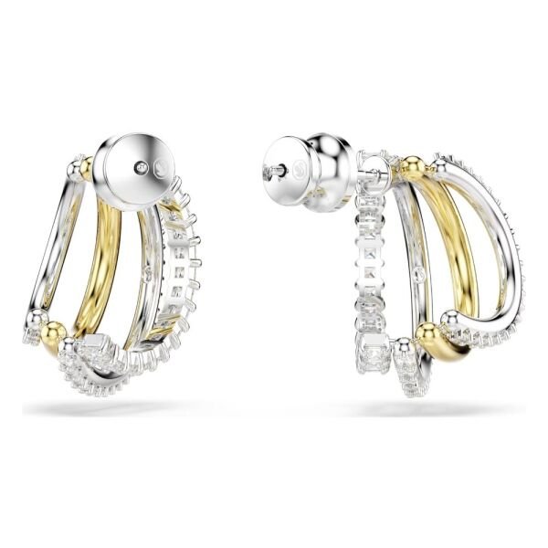 5689718 Swarovski Küpe Hyperbola:Pe Mn Hoop 4 Whıte/Mıx 5689718