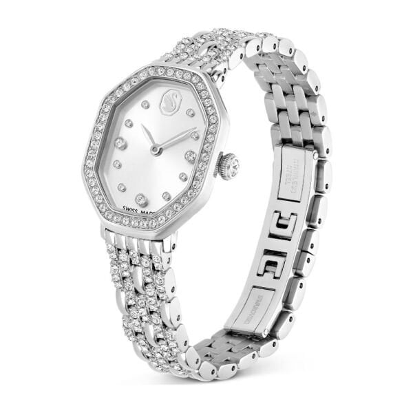 5698690 Swarovski Kol Saati Dextera Octagon:Mb Sts/Whıte/Sts