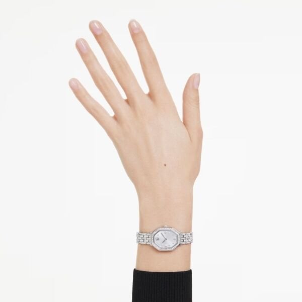 5698690 Swarovski Kol Saati Dextera Octagon:Mb Sts/Whıte/Sts