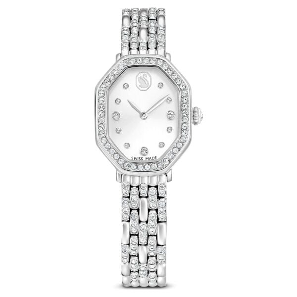 5698690 Swarovski Kol Saati Dextera Octagon:Mb Sts/Whıte/Sts