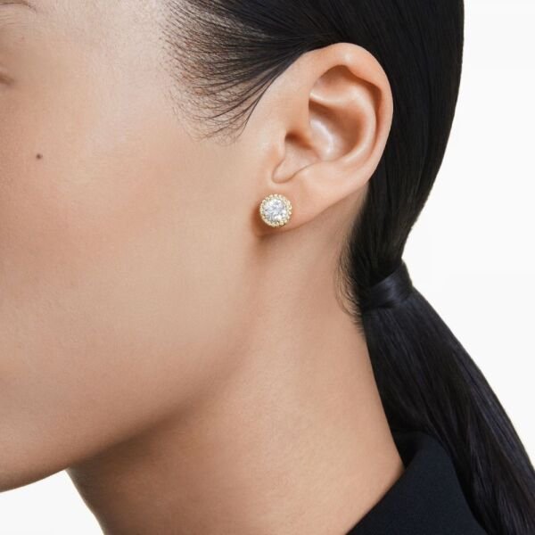 5686637 Swarovski Küpe Una:Pe Stud Pave Whıte/Gos 5686637