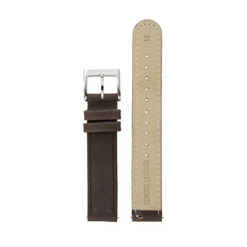 Mondaine FEM.3116.70Q.2.K 16 mm Koyu Kahverengi Deri kordon
