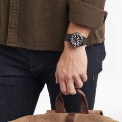 XS.0301.L LUMINOX L Luminox Leatherback Sea Turtle 0300 Serisi (İsviçre Üretimi Ronda 515 Mekanizmalı) Erkek Kol Saati XS.0301.L