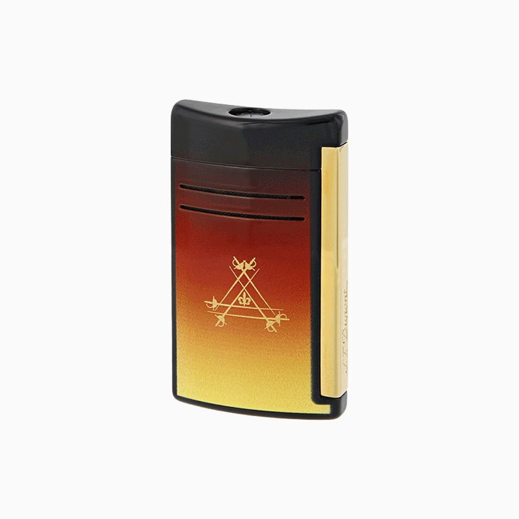 020036 St Dupont Maxijet Montecisto Le Crepuscule Turuncu Çakmak