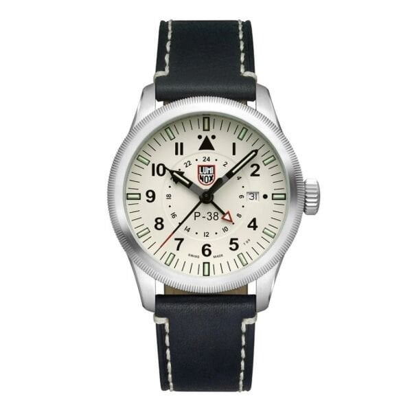 XA.9527 LUMINOX P-38 LIGHTNING™ GMT 9520 (İsviçre Üretimi Ronda 515.24H Mekanizmalı) Erkek Kol Saati XA.9527