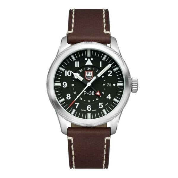 XA.9521 LUMINOX P-38 LIGHTNING™ GMT 9520 (İsviçre Üretimi Ronda 515.24H Mekanizmalı) Erkek Kol Saati XA.9521