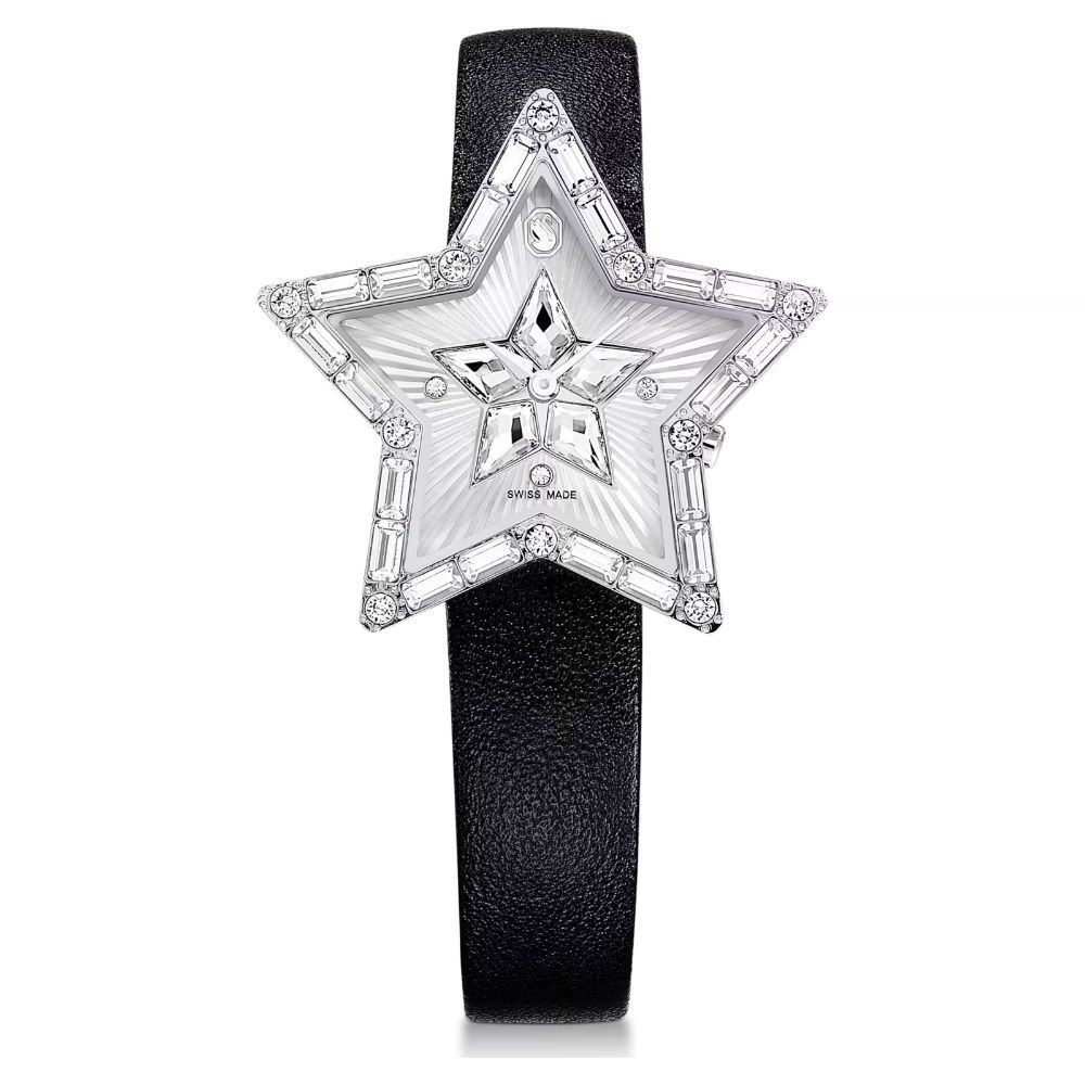 5656952 Swarovski Kol Saati Symbolıca Star:Ls Black/Sılver/Sts 5656952