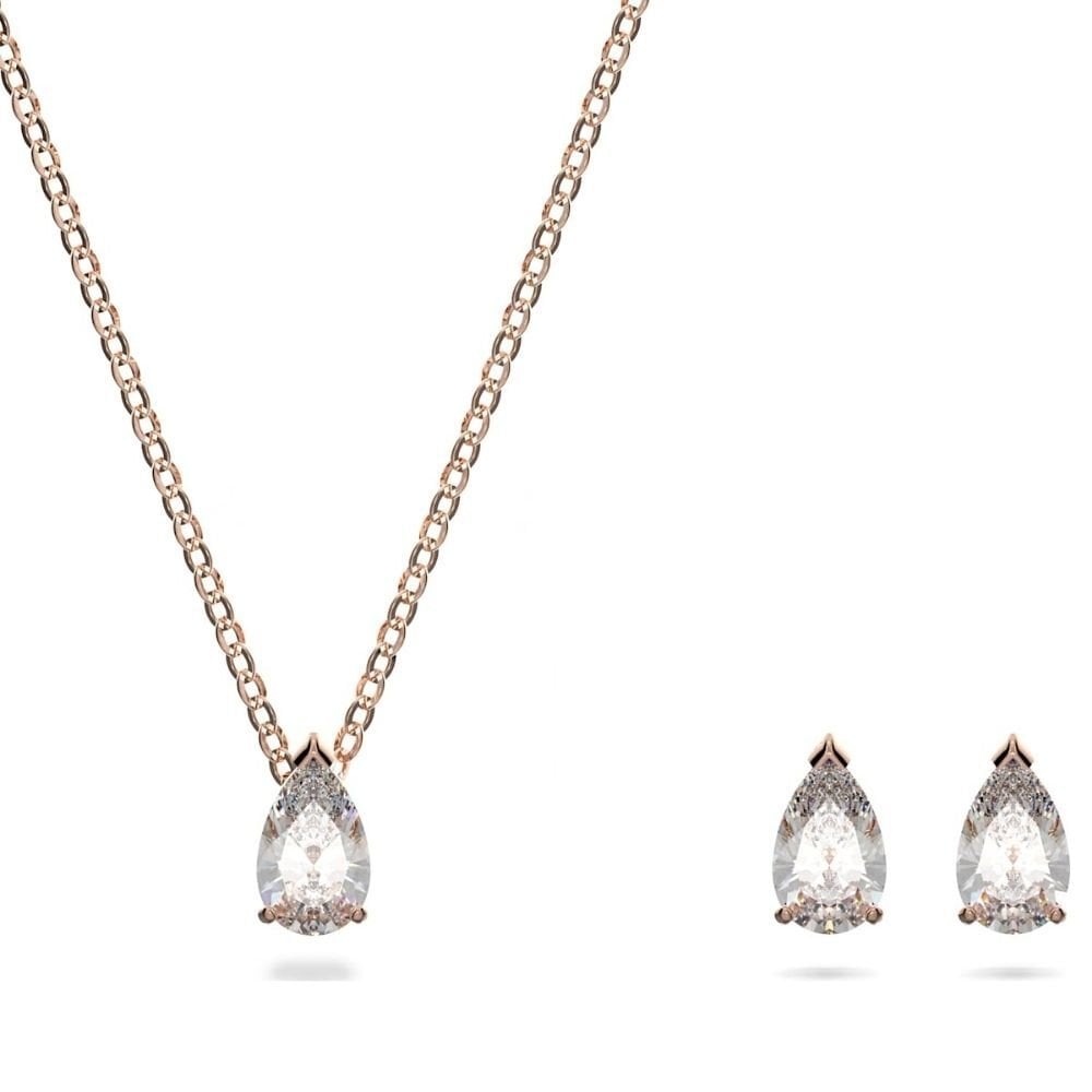 5576114 Swarovski Set Ss Te Attract:Set Whıte/Ros 5576114