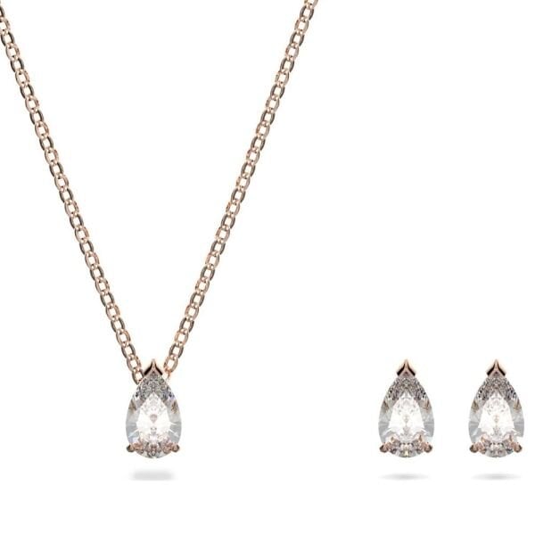 5576114 Swarovski Set Ss Te Attract:Set Whıte/Ros 5576114