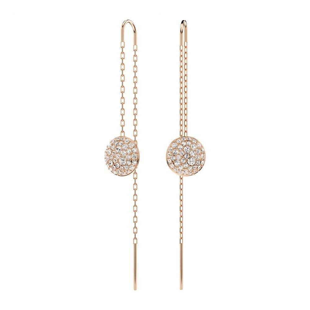 5689427 Swarovski Küpe Meteora:Pe Chaın Cre/Ros 5689427