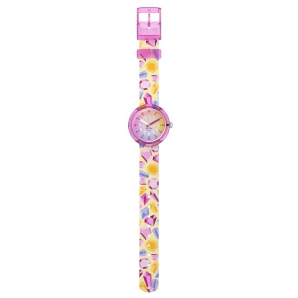 FPNP155 Flik Flak Sparkling Gemstones Çocuk Kol Saati FPNP155