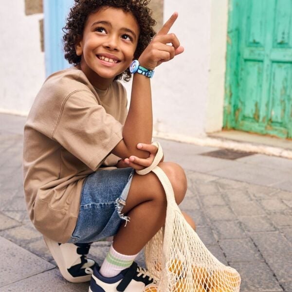 FBNP227 Flik Flak Smiling Clouds Çocuk Kol Saati FBNP227