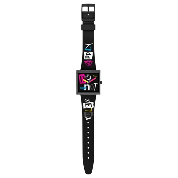 SO34B100 Swatch Pierced Edge Unisex Kol Saati SO34B100