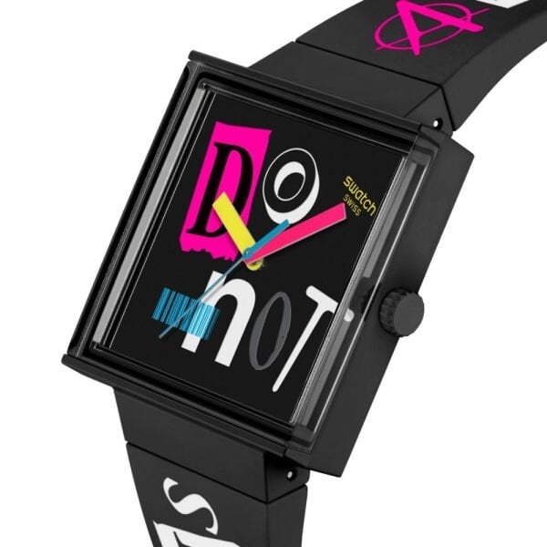 SO34B100 Swatch Pierced Edge Unisex Kol Saati SO34B100