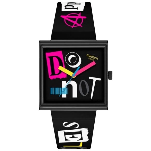 SO34B100 Swatch Pierced Edge Unisex Kol Saati SO34B100