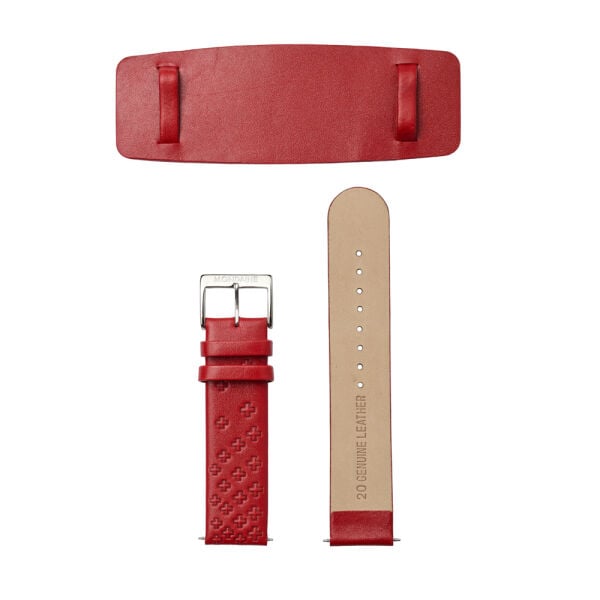 Mondaine FEM.20920.30Q.K 20 mm Kırmızı Deri Kordon