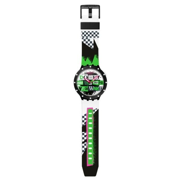SB03B701 Swatch Big Bold Lash Out Erkek Kol Saati SB03B701