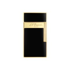 025002 St Dupont Biggy Golden Black Çakmak