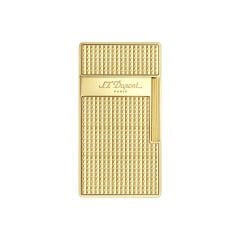 025009 St Dupont Biggy Diamond Head Golden Çakmak