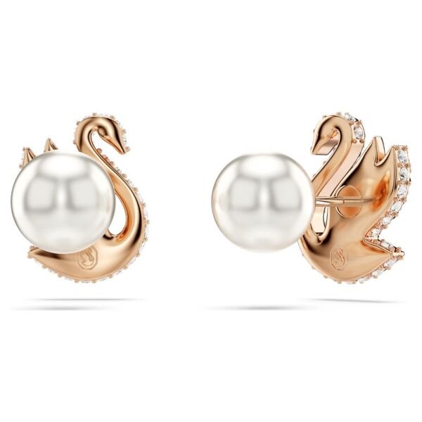 5684608 Swarovski Küpe Swan:Pe Prl Rc06/Ros 5684608