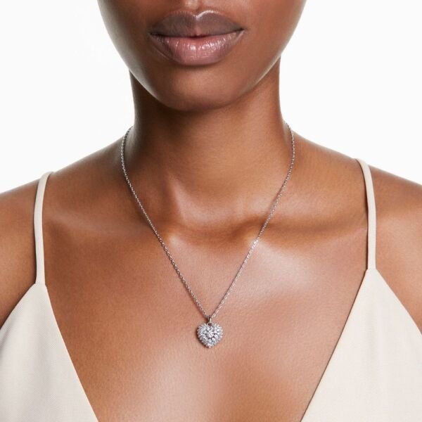 5684386 Swarovski Kolye Hyperbola:Pend Hrt Whıte/Rhs 5684386